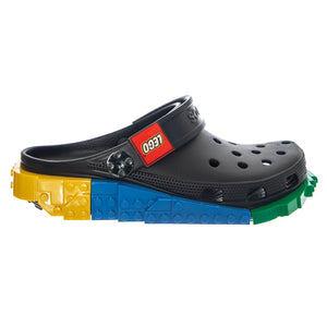 4LW SYSTEM CLOG UNISEX - Sandali Uomo / Donna Neri / Multicolore (Collaborazione LEGO) CR.211873 BLK CROCS 