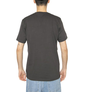 Sign Off Tee Faded Black - Maglietta Girocollo Uomo Nera 112351320  WRANGLER 