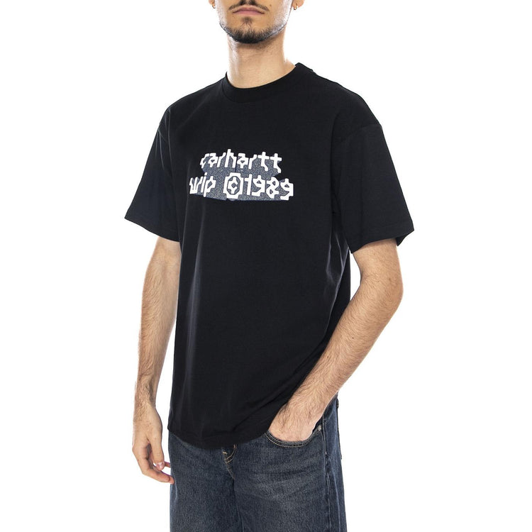 S/S Tetra T-Shirt -- Maglietta Uomo Nera I035483.89XX . CARHARTT WIP 