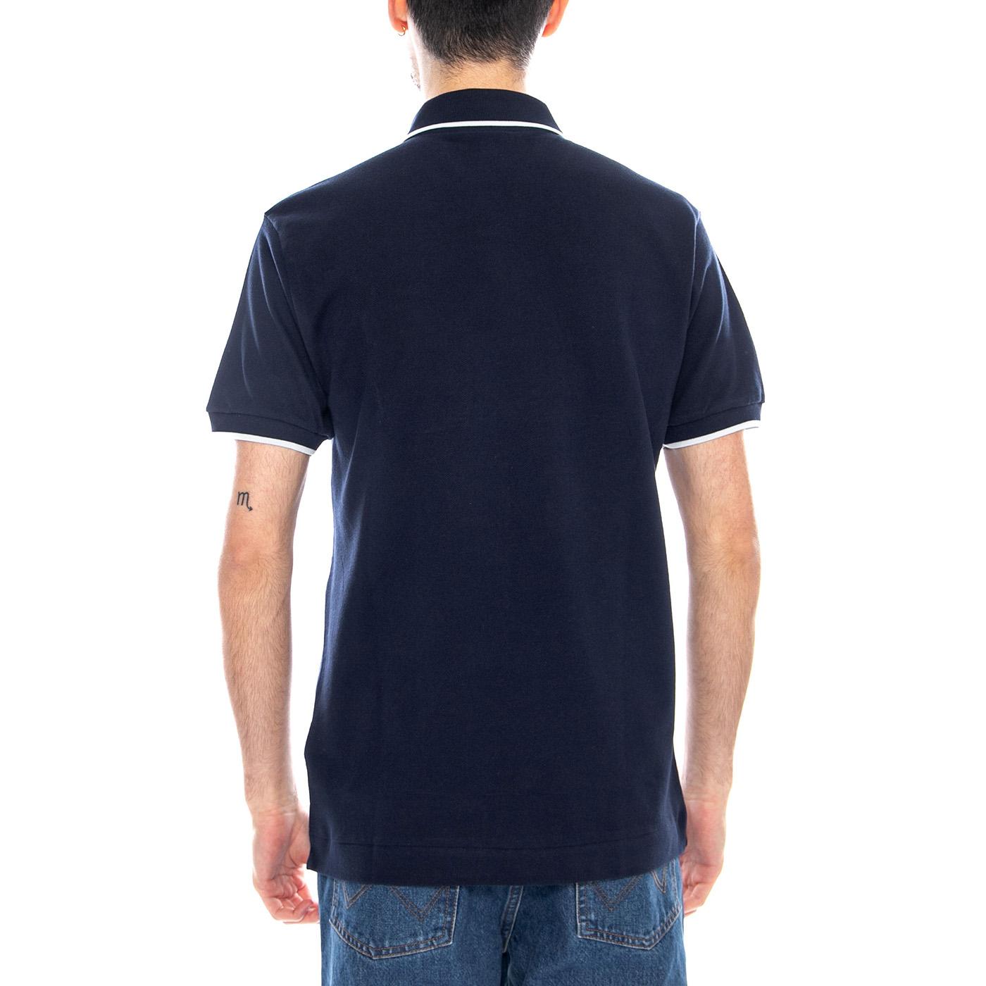Maglietta M/C - Polo Lacoste con Logo Uomo Blu PH9838 HHW LACOSTE 