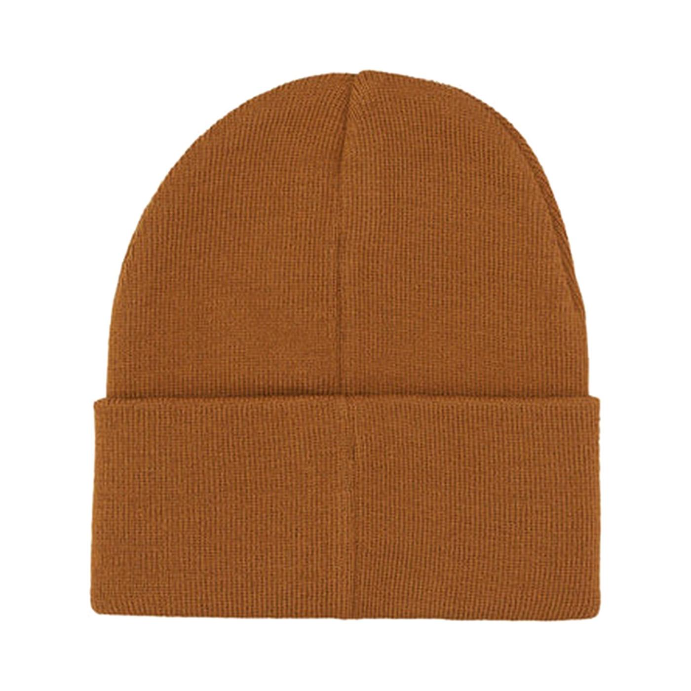 Icon Eyes Beanie Rubber - Cappellino in Maglia Marrone 100030132 RBR OBEY 