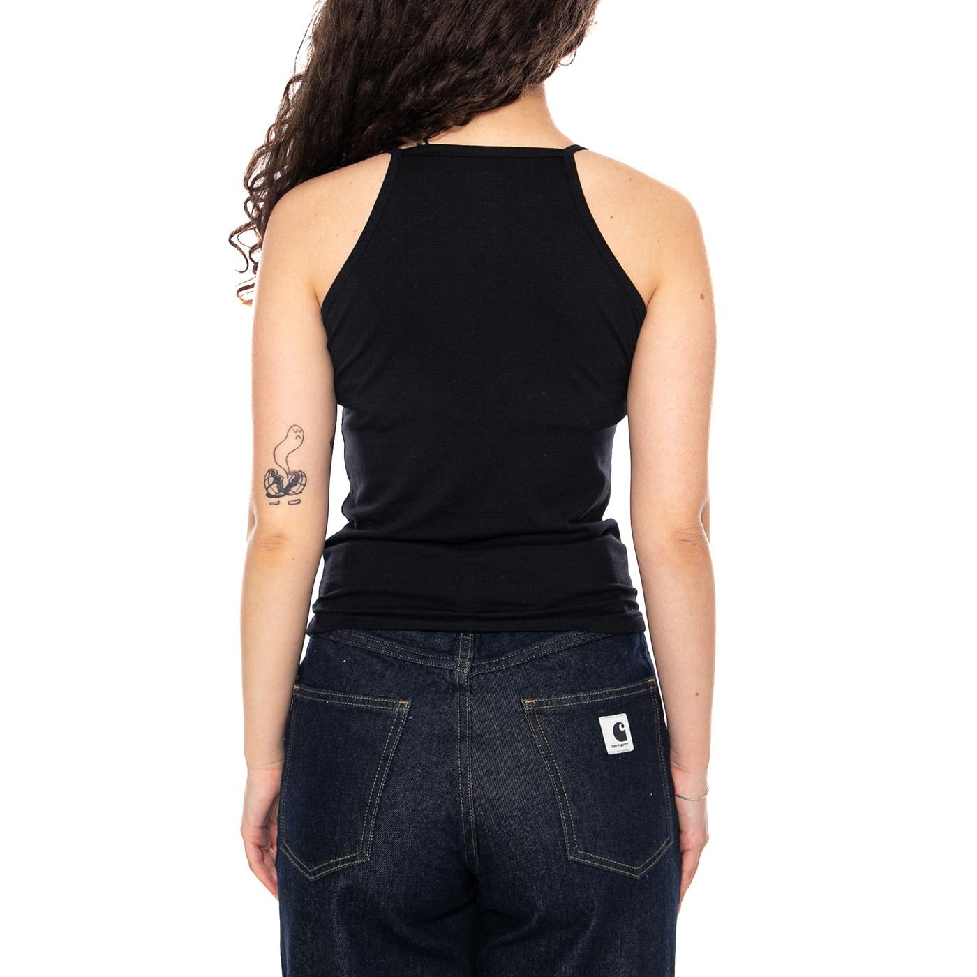 HONEYVILLE TANK Black - Canotta Donna Nera DK0A8852 BLK1 DICKIES 