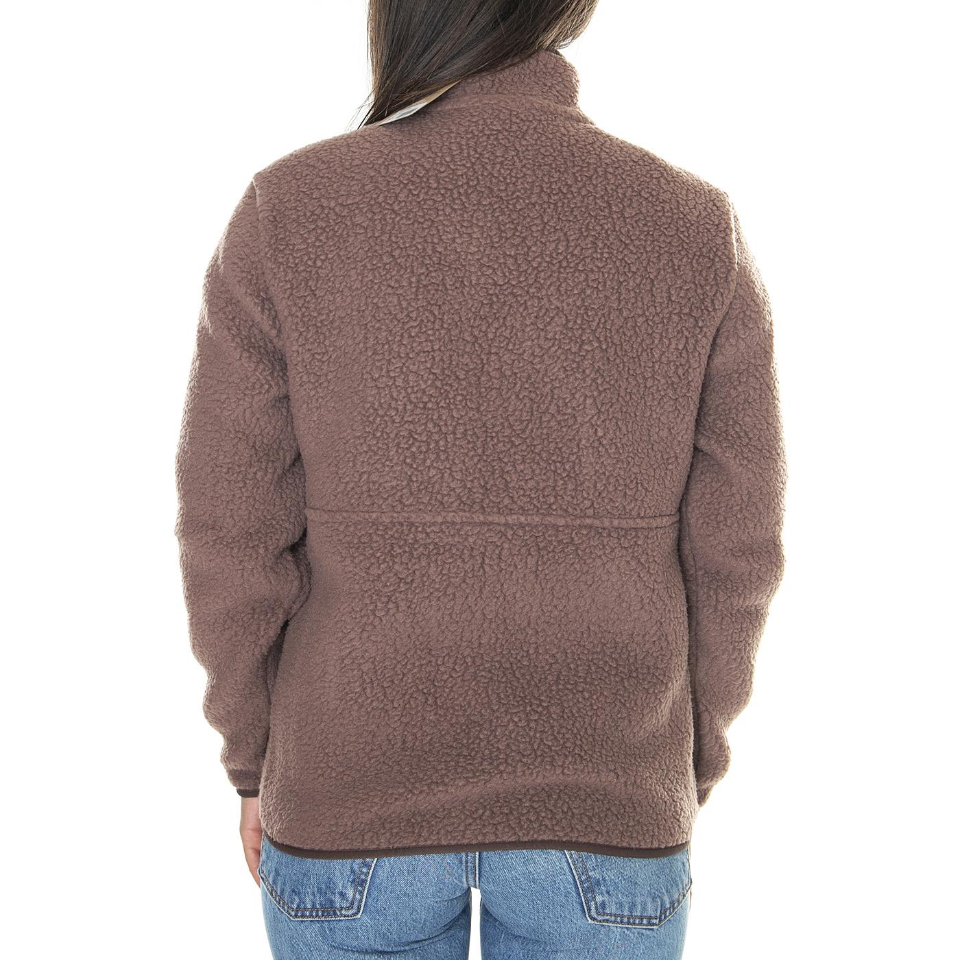 W's Retro Pile Marsupial Dusky Brown - Felpa Donna Marrone 22835-DUBN  PATAGONIA 