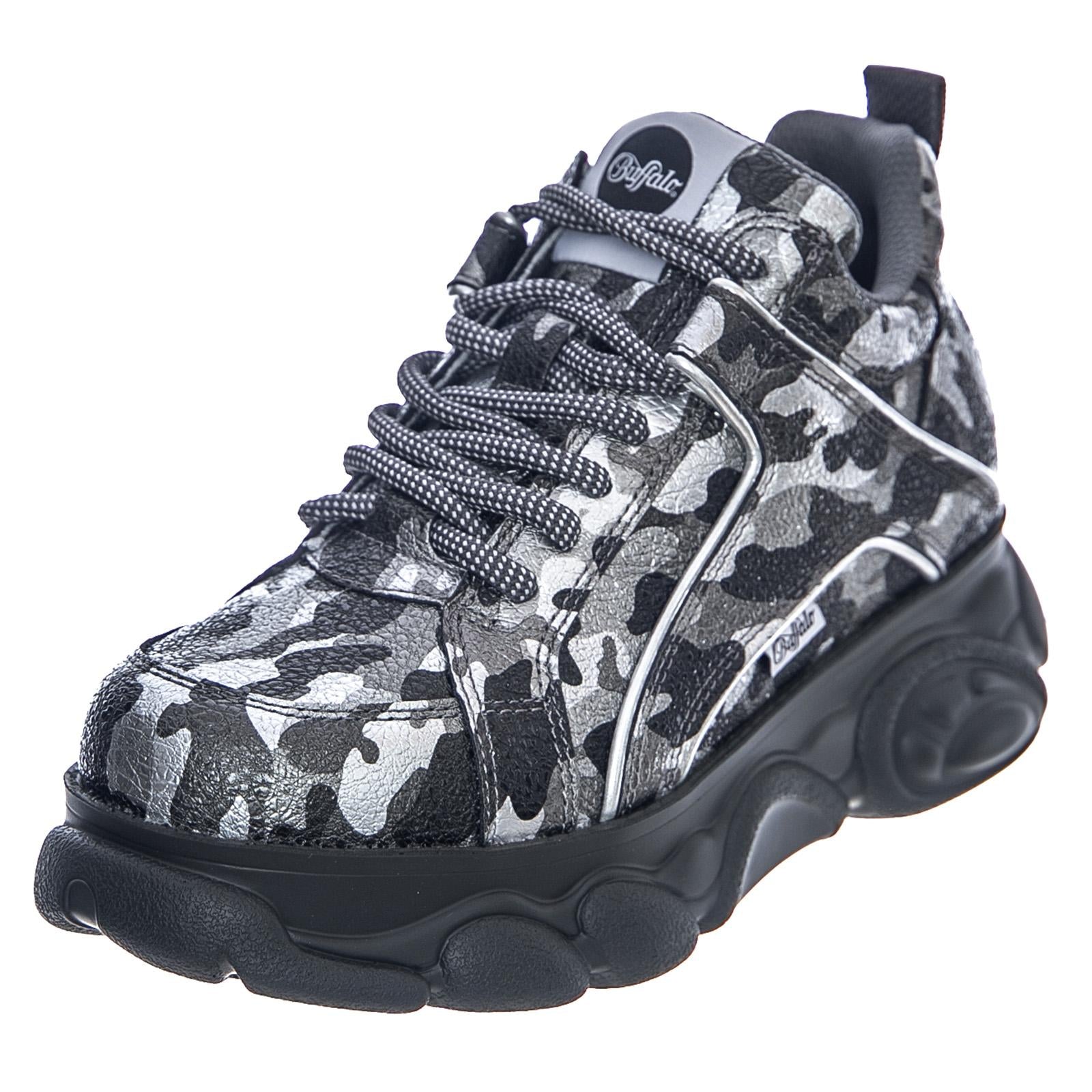 Corin - Camo Pewter - Scarpe Profilo Basso Donna Multicolore BFSCORIN-PWC  BUFFALO 