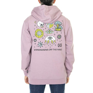 Storm Daze PO Elderberry - Felpa con Cappuccio Uomo Viola VN0A7TMKFWA1  VANS 