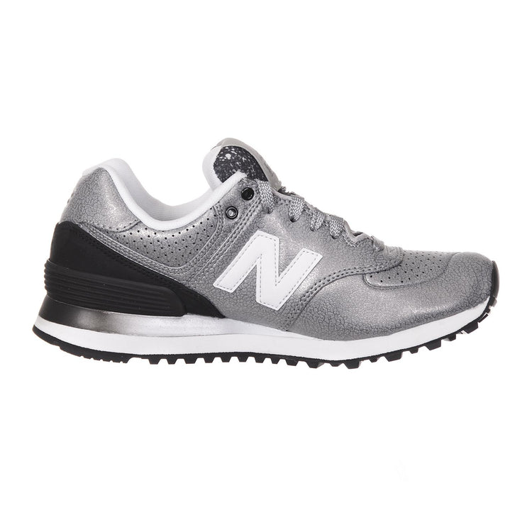 Scarpa Lifestyle DONNA Synthetic Lether SILVER/BLACK B NBWL574RAC  NEW BALANCE 