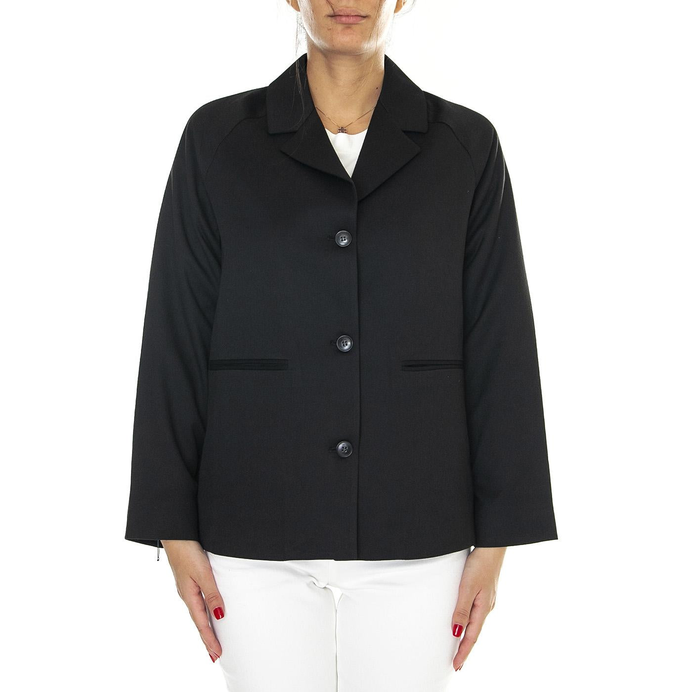 Zeca Black Jacket - Giacca Donna Nera 330571-110  ELVINE 