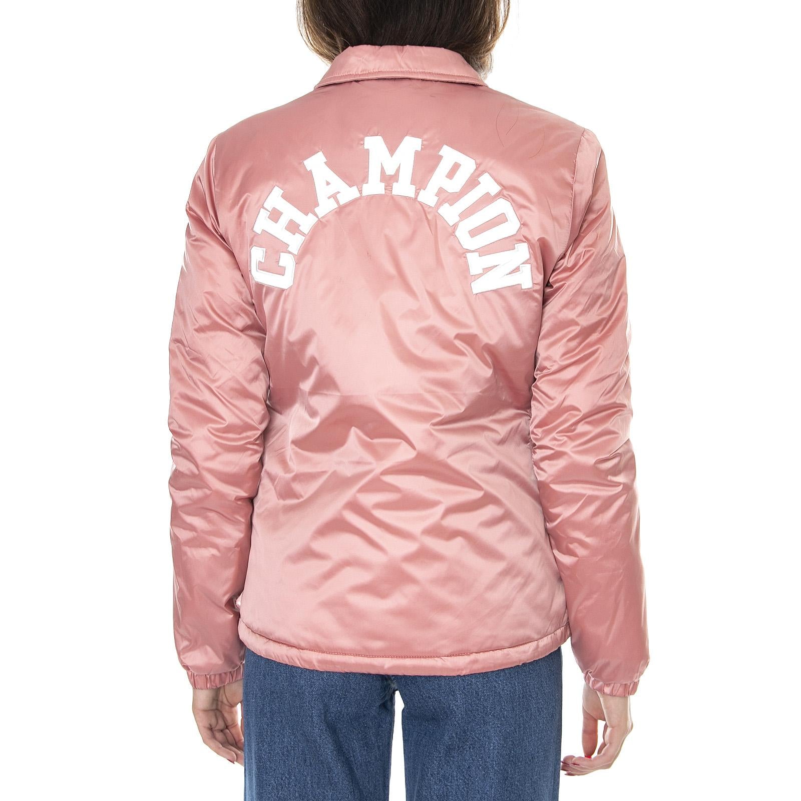 Wm Coach Jacket - Pink - Giacca Invernale Donna Rosa 110092-PS033-RTN  CHAMPION 