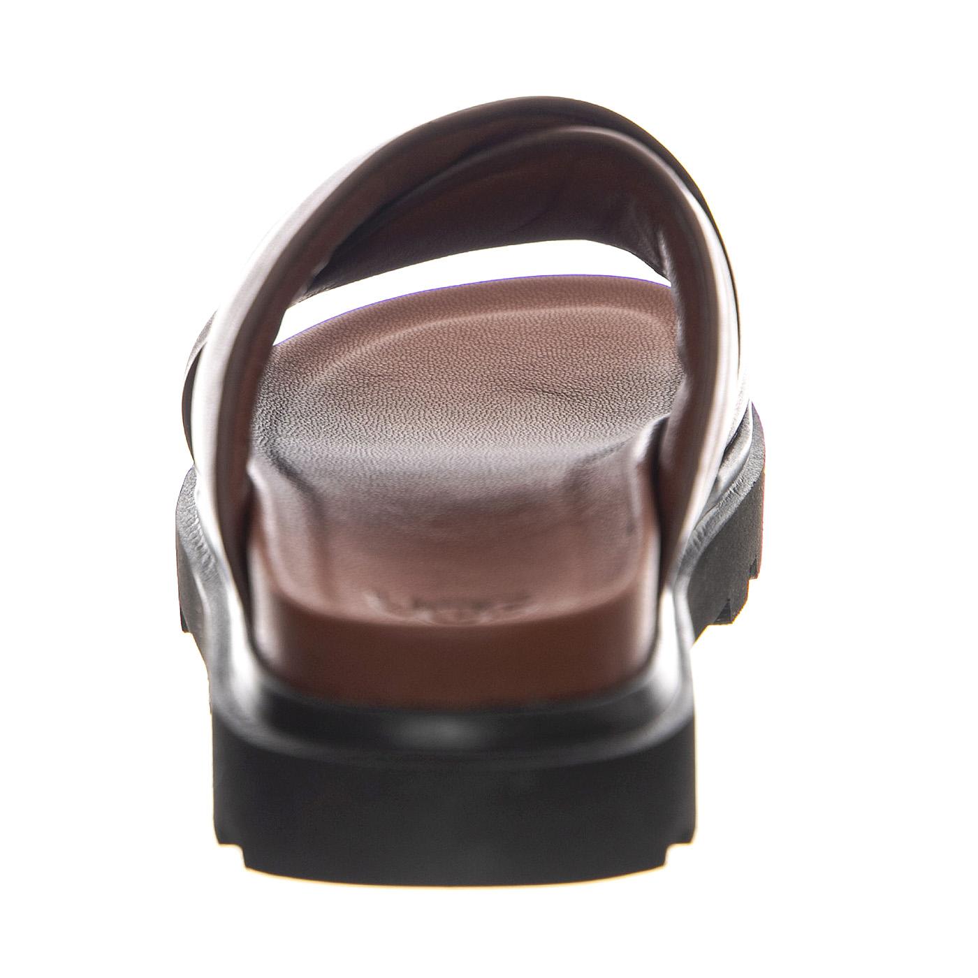 Capitelle Crossband Cognac - Sandali Donna Marroni UGSCAPCBCOG1152672W  UGG 