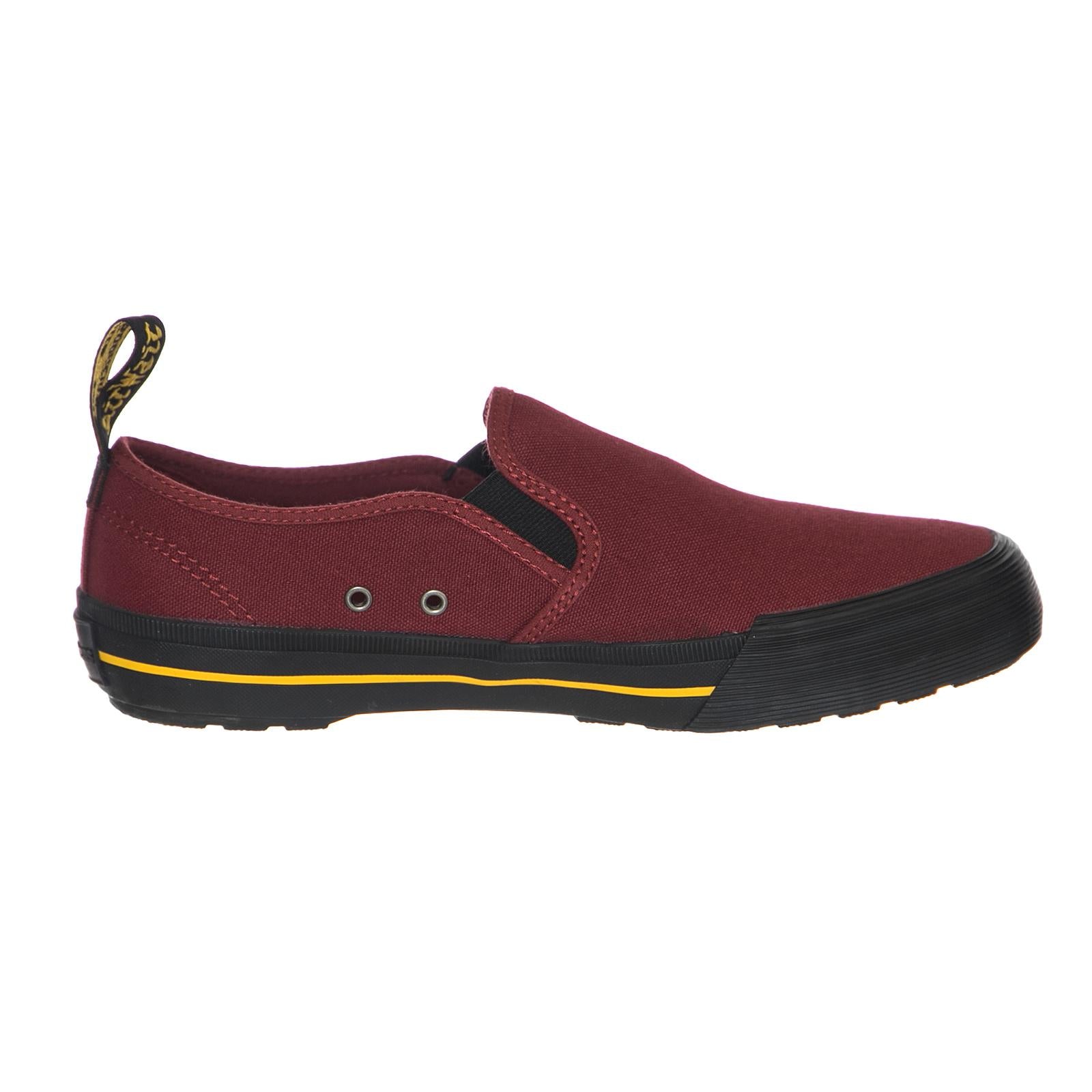 TOOMEY SLIP ON CANVAS CHERRY RED DMSTOMCRCV21949600  DR.MARTENS 