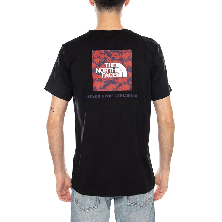 M Box NSE Raku Horse Infill S/S Tee - Maglietta Girocollo Uomo Nera NF0A8EGU ET91 THE NORTH FACE 