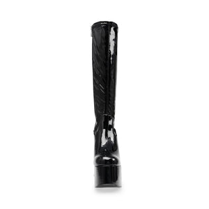 ANNEXED BLK PATENT - Stivali Alti con Plateau Donna Neri SMSANNEXED-BLK . STEVE MADDEN 