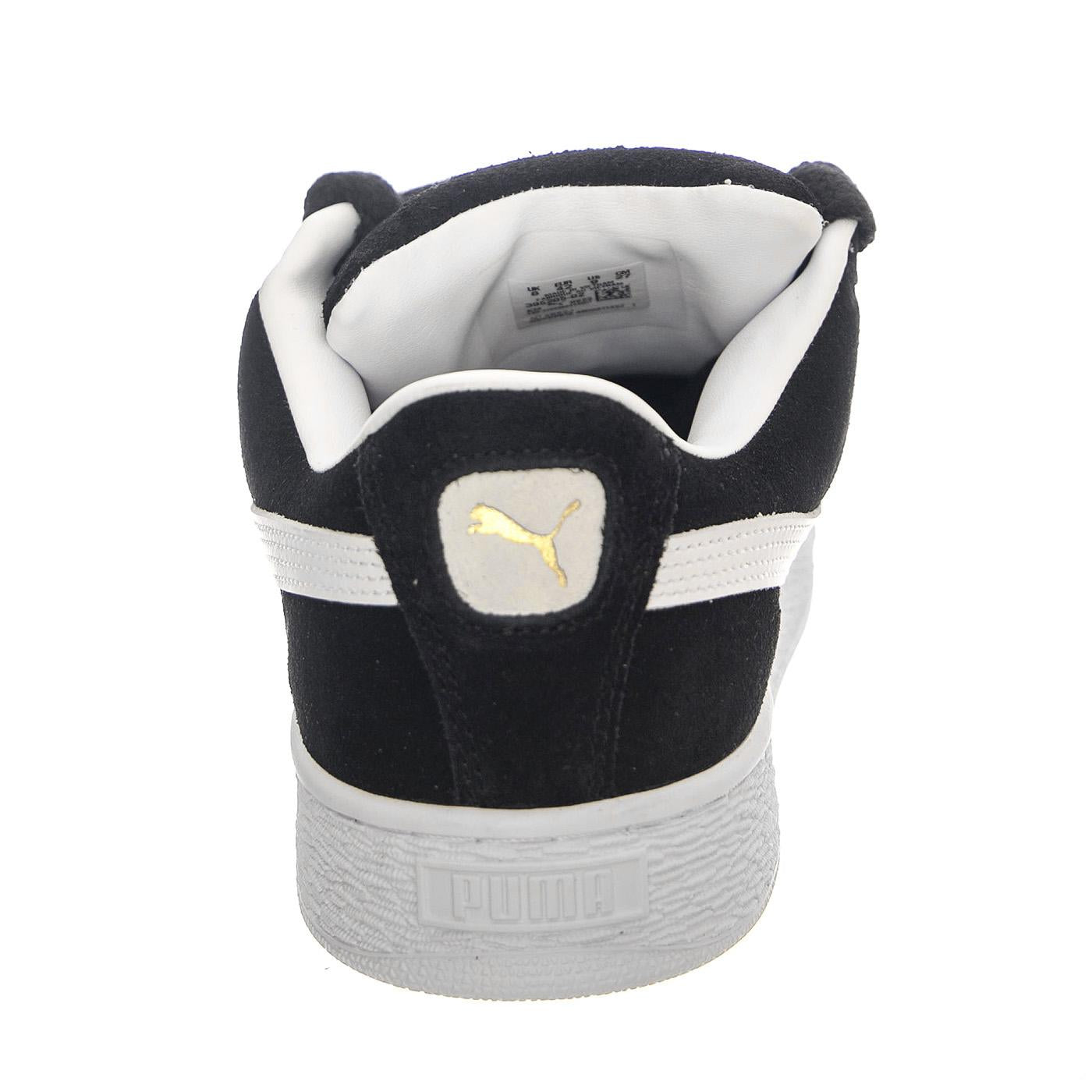 Suede XL Black Shoes - Scarpe Stringate Profilo Basso Uomo Nere 395205-02  PUMA 