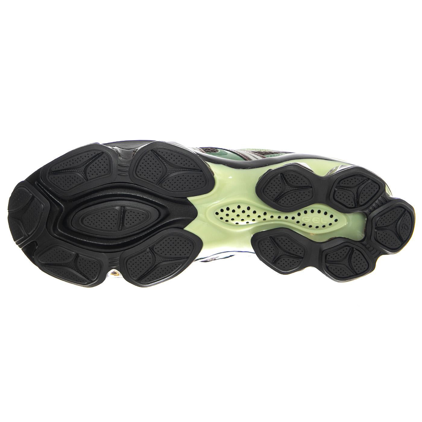 Gel Quantum Kinetic Dark Sepia / Shamrock Green Shoes - Scarpe Stringate Profilo Basso Uomo Multicolore 1203A270-251  ASICS 