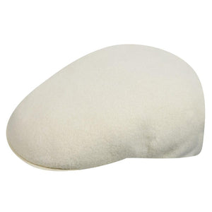 504 Kangol Cap White - Cappellino a Coppola Bianco 0258BC-WH103 . KANGOL 