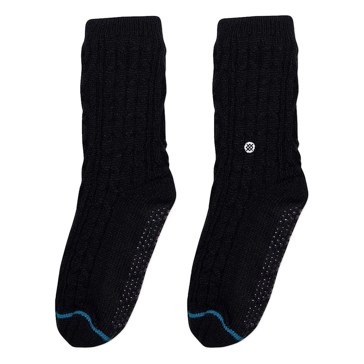 Rowan Slipper Black - Calzini Neri A549D20ROW  STANCE 