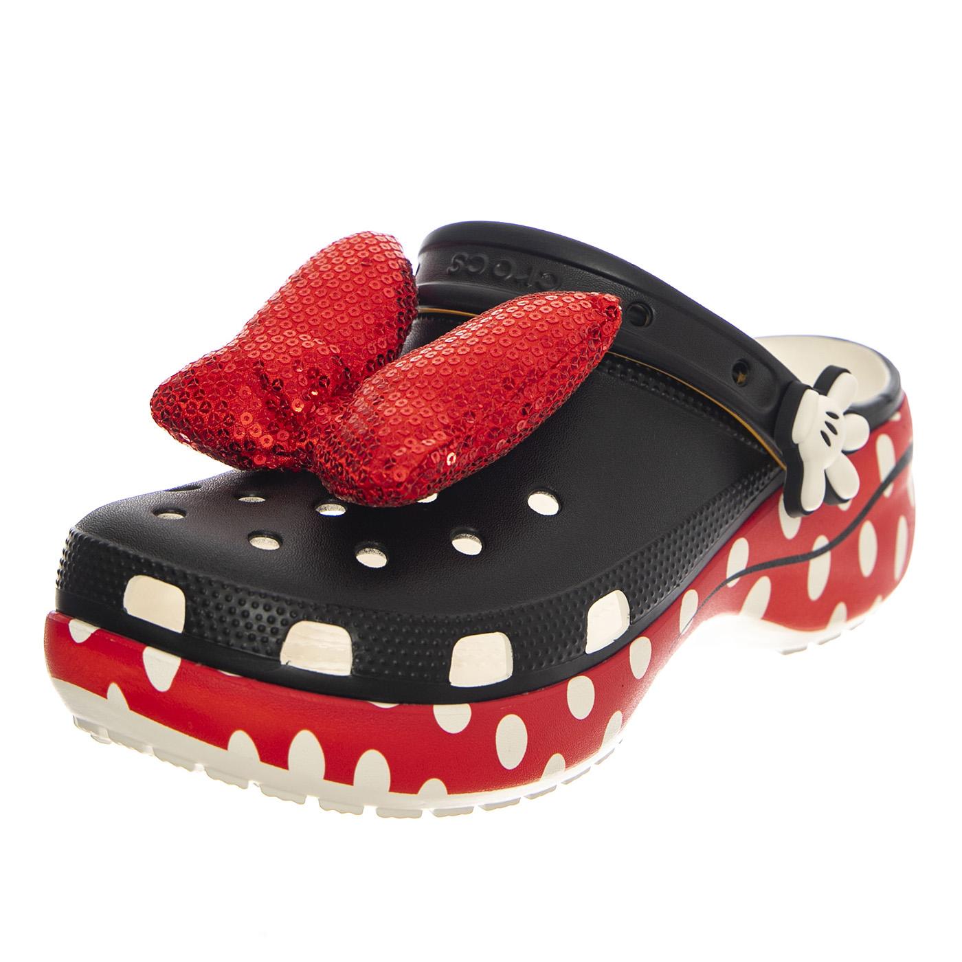 Minnie Classic Platform Clog W-WHI - Sandali Donna Multicolore CR.209896-WHI  CROCS 