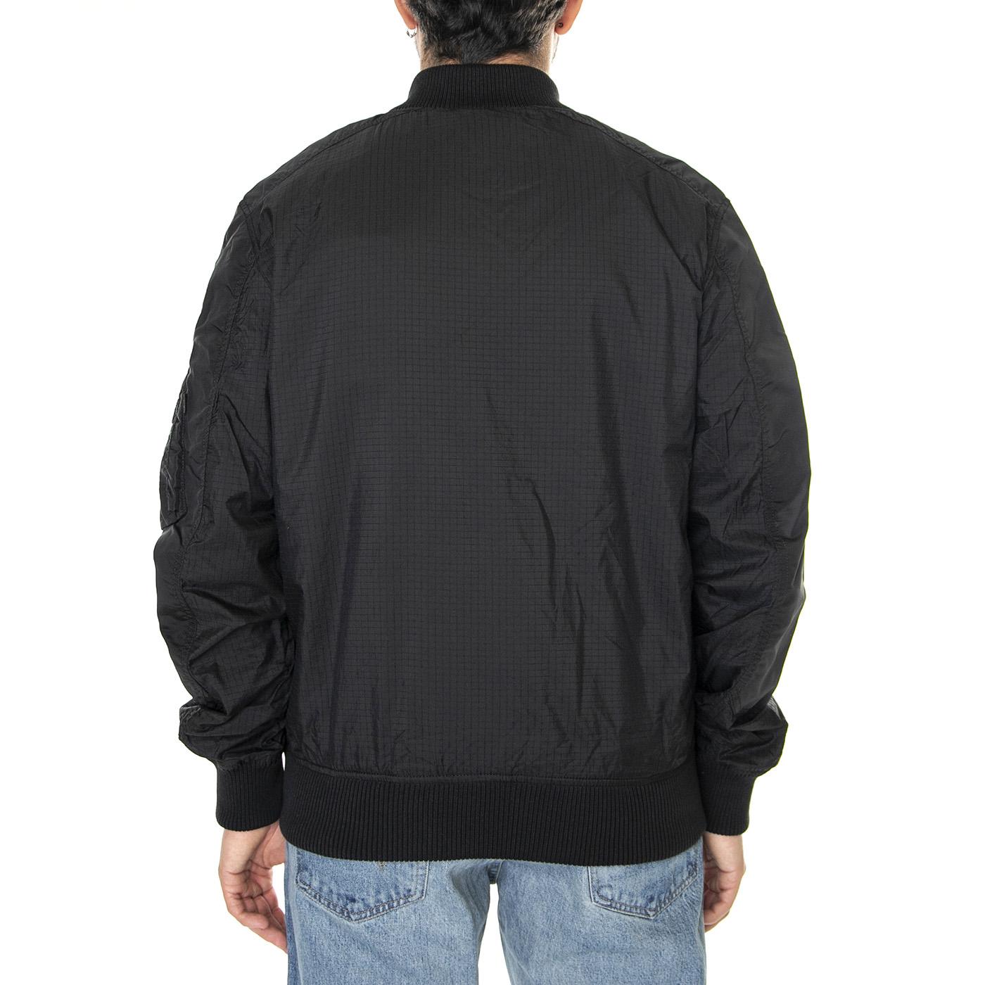 M' MA-1 TT Ripstop Black - Giacca Estiva Uomo Nera 136111-03  ALPHA INDUSTRIES 