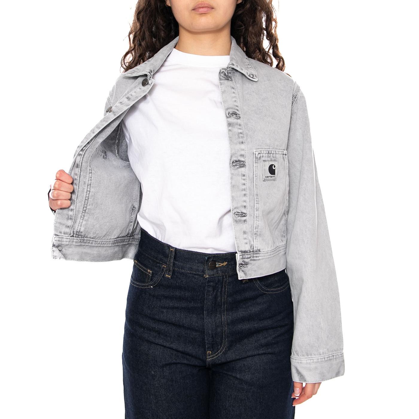 W' Arca Jacket  - Giacca Denim Jeans Donna I036528 895F CARHARTT WIP 