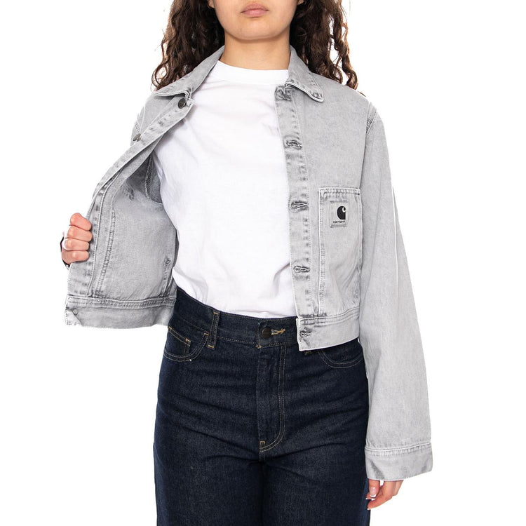W' Arca Jacket  - Giacca Denim Jeans Donna I036528 895F CARHARTT WIP 