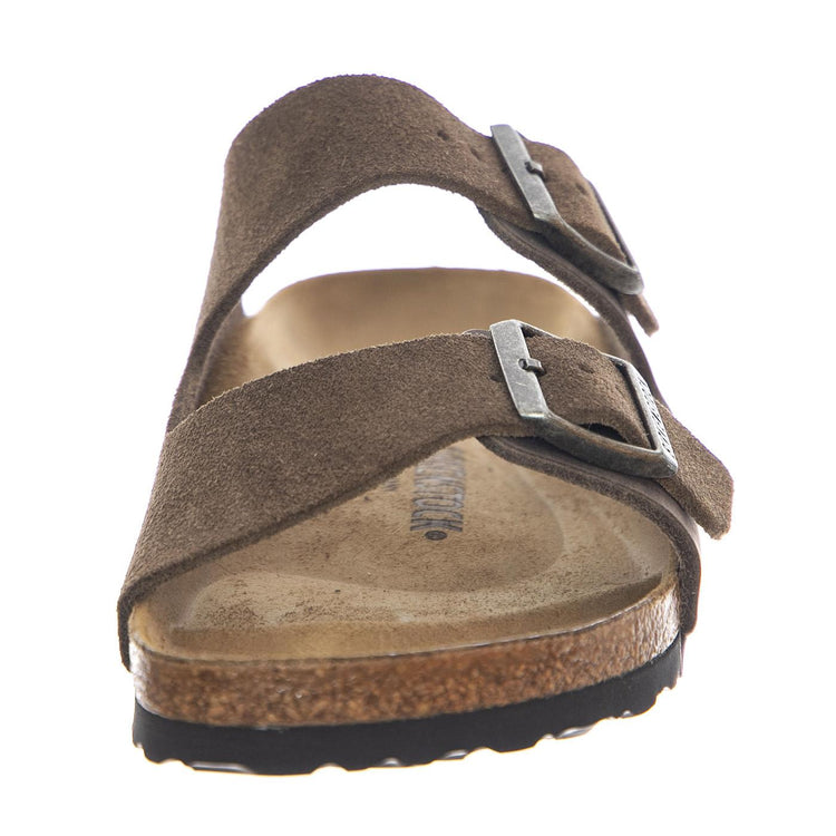 Arizona concrete gray, Suede Leather/Oiled - Sandali Uomo / Donna Grigi 1029167  BIRKENSTOCK 