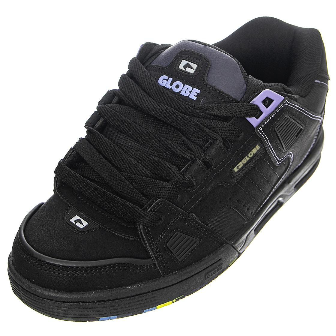 Sabre Black / Lilac / Mosaic - Scarpe Stringate Profilo Basso Uomo Nere GBSABR-20572  GLOBE 