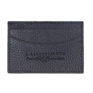Grain Leather Card Holder Black - Portacarte Nero 222MMLG0020-BK11  BARBOUR 