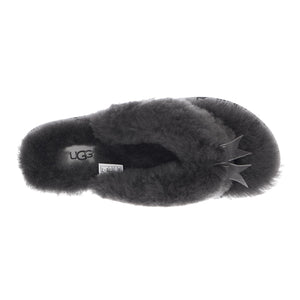 FLUFF FLIP FLOP II GREY WOMEN UGSFFFGY1003492W  UGG 