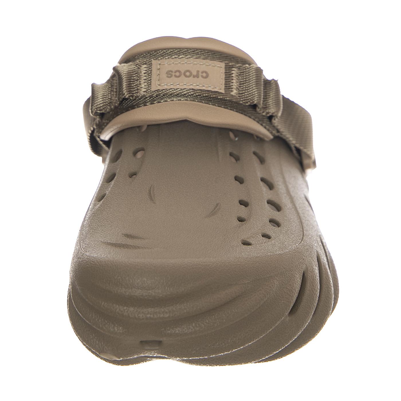 M' Crocs Echo Clog Khaki - Sandali Uomo Marroni CR.207937-KHA  CROCS 