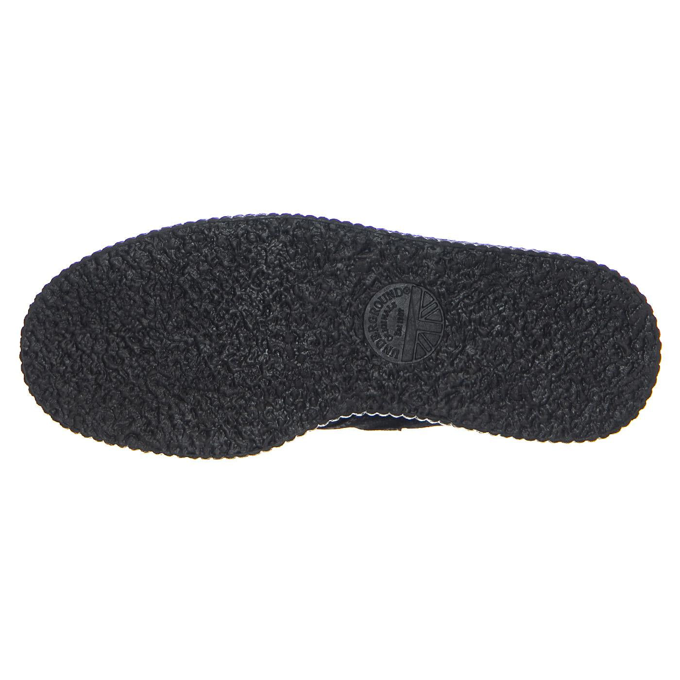 Wulfurn High Black Suede - Scarpe Stringate Profilo Basso Donna Nere 24458_4  UNDERGROUND 