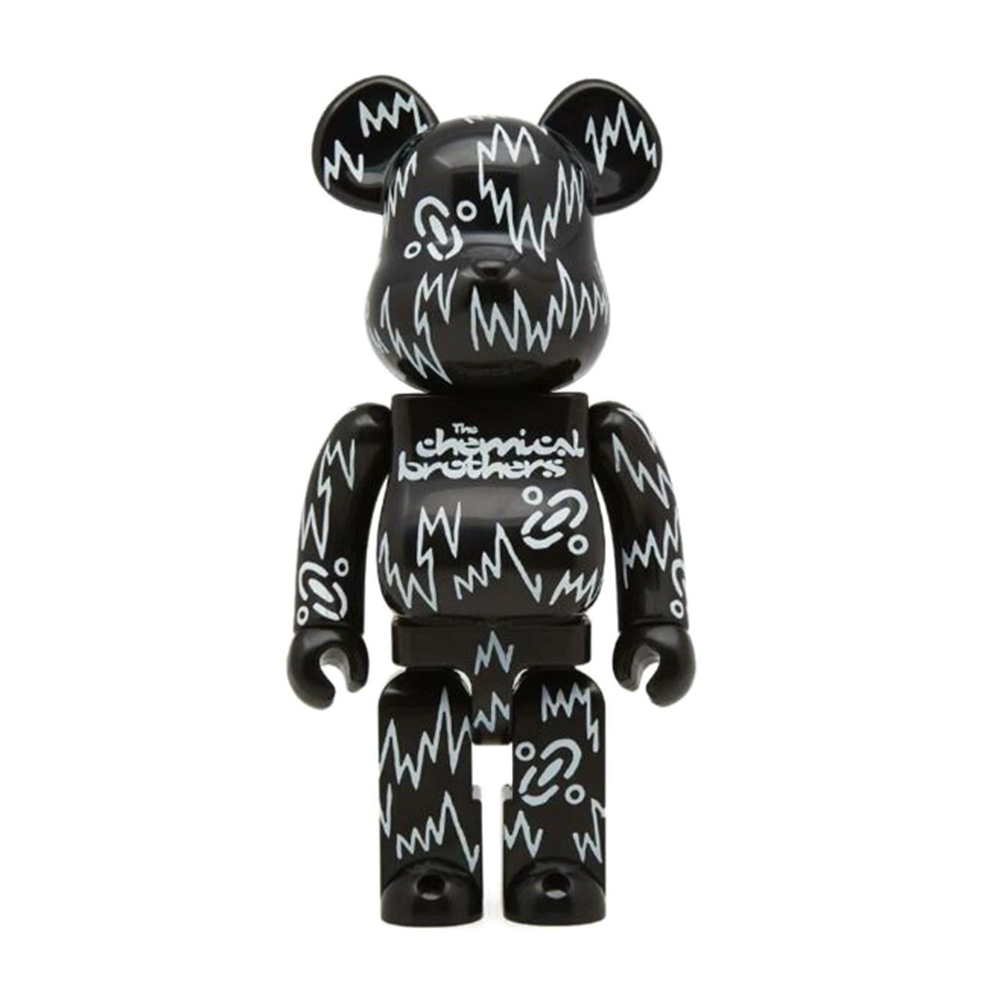 Medicom Chemical Brothers Be@rbrick Black 400% - Toy Medicom Multicolore MDTCHEMICAL  MEDICOM TOY 