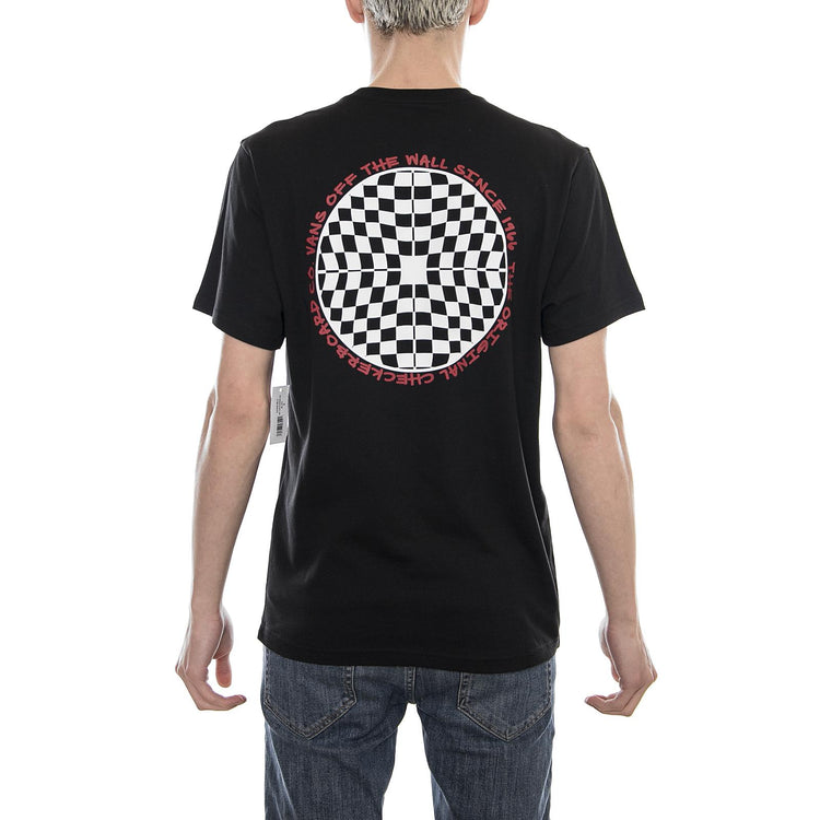 MN CHECKERED SS Black VA3H6JBLK  VANS 