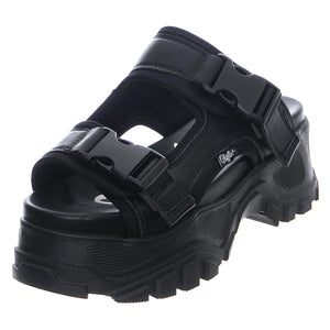 Gladiator Os 2 Sandals - Black - Sandali Donna Neri BFSGLDROS2-BK  BUFFALO 