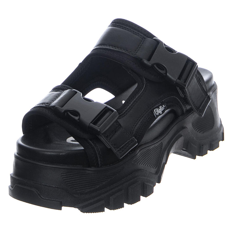 Gladiator Os 2 Sandals - Black - Sandali Donna Neri BFSGLDROS2-BK  BUFFALO 