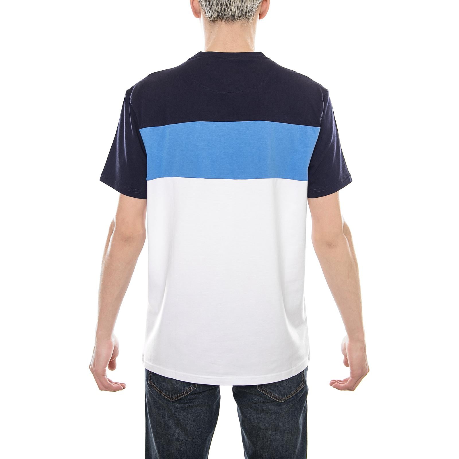 Slim Fit Block Stripe T-Shirt TS828V-626  LYLE & SCOTT 