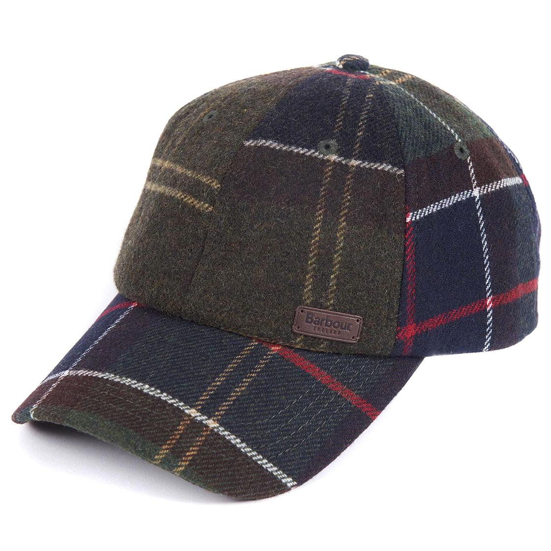 Galingale Tartan Sports Cap Classic - Cappellino con Visiera Tartan Multicolore FW22-MHA0553-TN11 . BARBOUR 