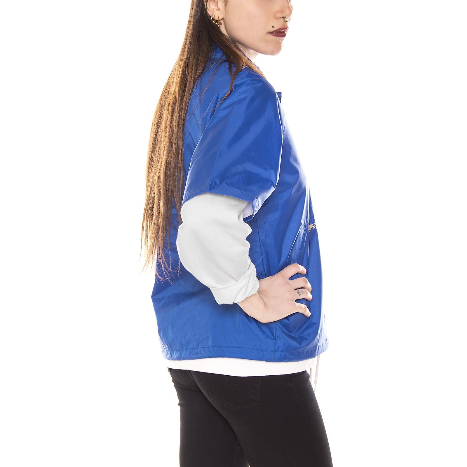 NORDHOFF COACH JACKET BLUE 215049-BLUE  STUSSY 