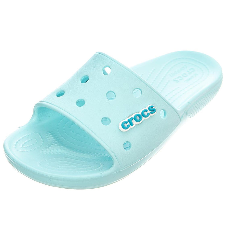 Mens Classic Crocs Slide Ice Blue Sandals CR.206121-ICBL  CROCS 