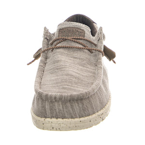 M' Wally Stretch Mix 2AC - Scarpe Stringate Profilo Basso Uomo Grige HD.40025.2AC  HEY DUDE 