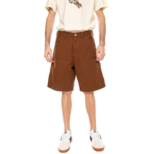 Double Knee Short Hamilton Brown - Bermuda Uomo Marroni I034793 HZ02 CARHARTT WIP 