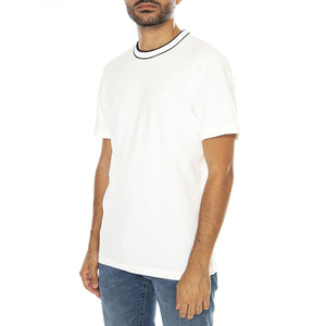 T-Shirt TH8174-70V - Maglietta Girocollo Uomo Bianca TH8174-70V  LACOSTE 