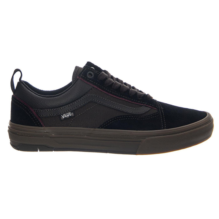 Skate Old Skool Wafflecup Black / Dark Gum - Scarpe Stringate Uomo Nere VN000EB7 39L1 VANS 