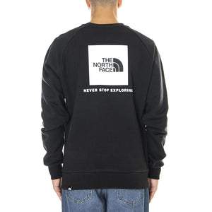Raglan Redbox - Felpa con Cappuccio Uomo Nera NF0A4SZ9JK31  THE NORTH FACE 