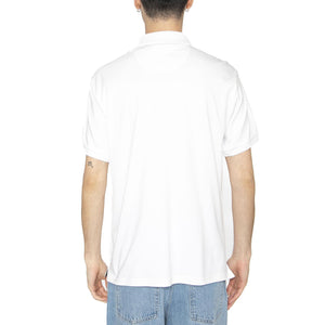 Hylton Interlock Polo Shirt White - Polo Uomo Bianca NML1445WH11  BARBOUR 