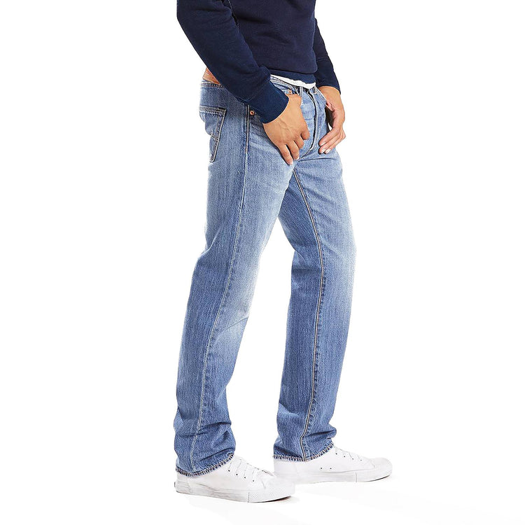 501 Original Fit Jeans Rocky Road Cool - Pantaloni Denim Jeans Uomo Blu 00501-2563 . LEVIS 