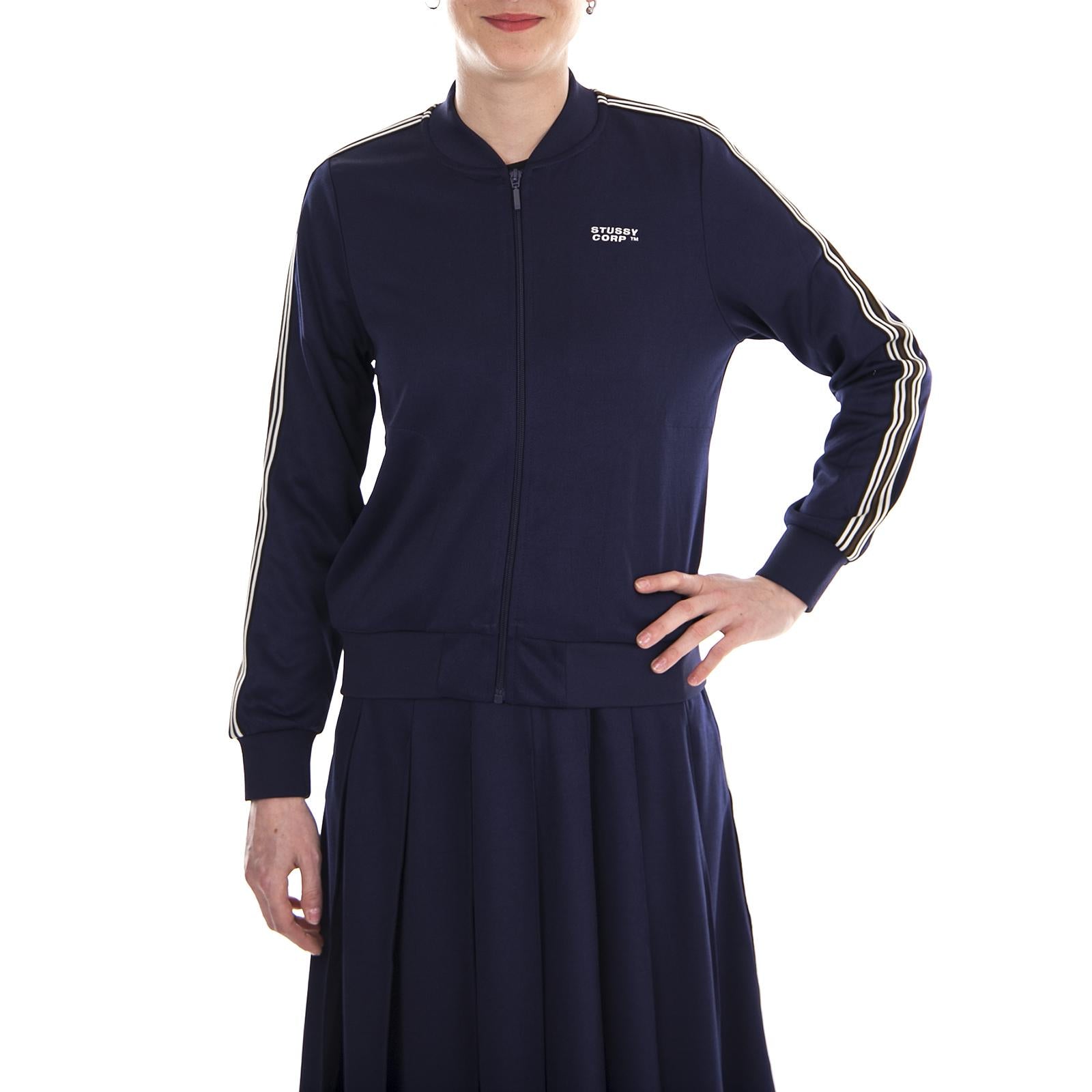 SLOANE TRACK JACKET NAVY 215074-NAVY  STUSSY 