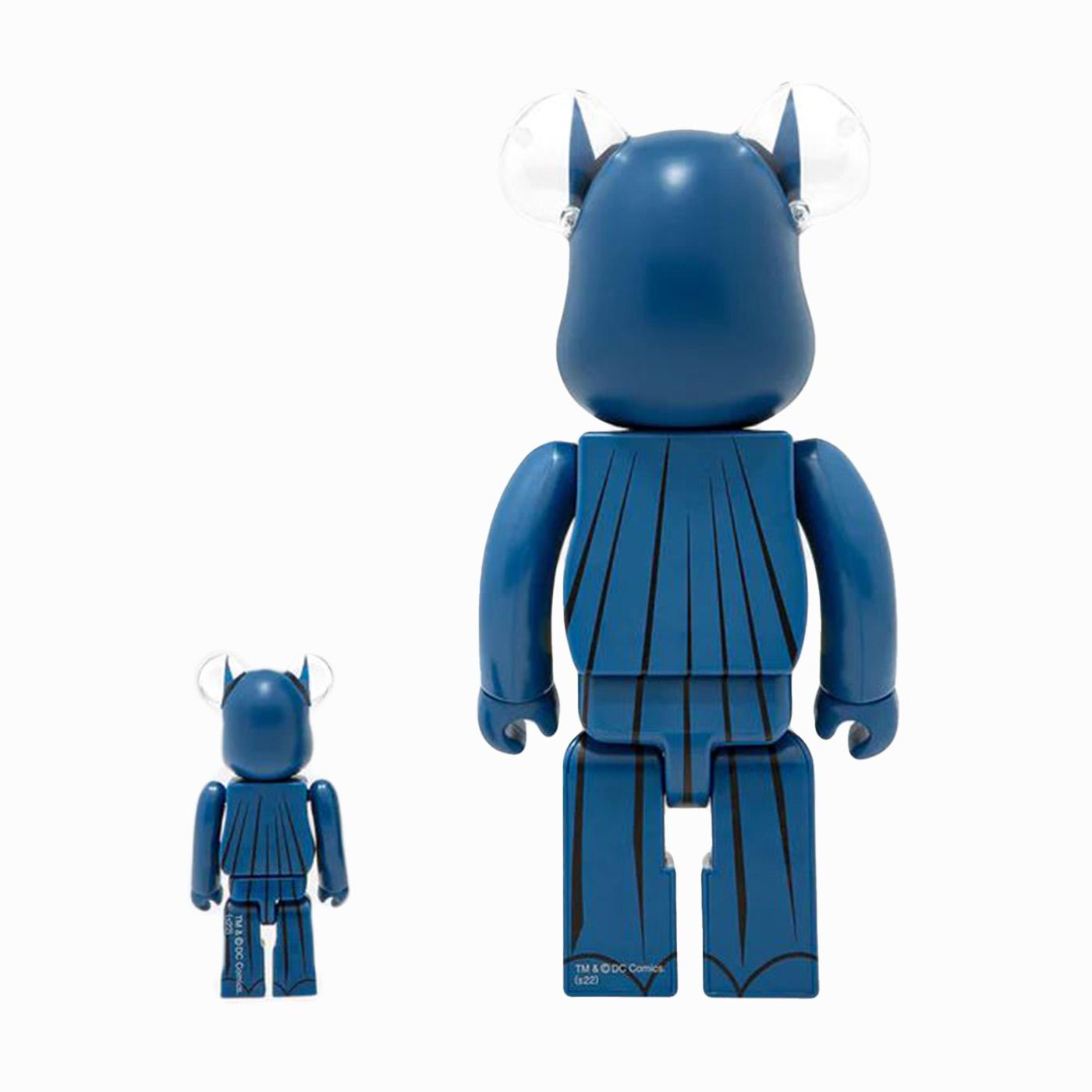 BE@RBRICK Batman Hush Ver. 100% & 400% - Toy Multicolore MDTBATMAN  MEDICOM TOY 