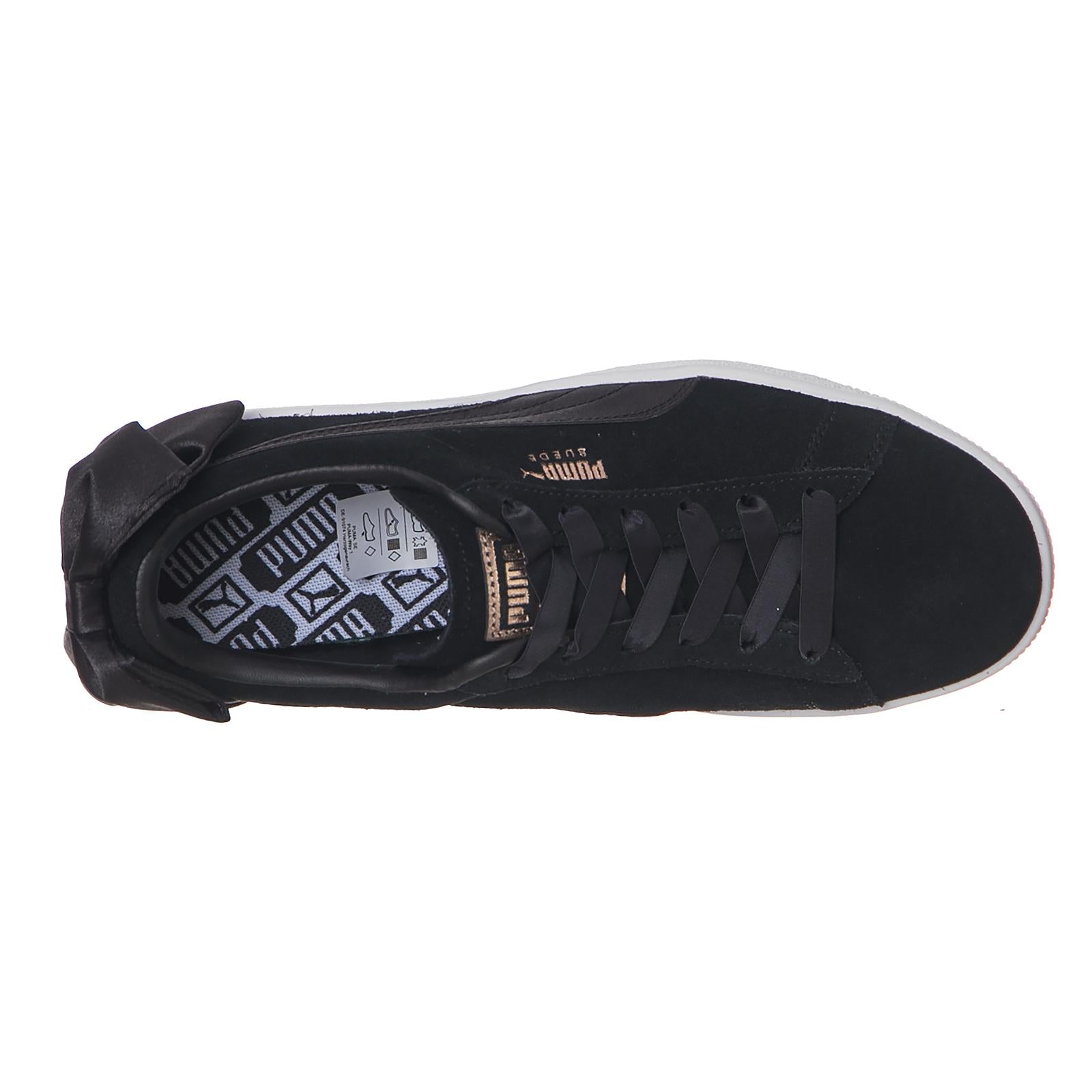 Suede Bow Wn s Puma Black-Puma Blac 36731704  PUMA 