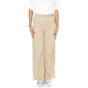 W' Jens Pant Wall /rinsed - Pantaloni Donna Beige I032258.G102  CARHARTT WIP 