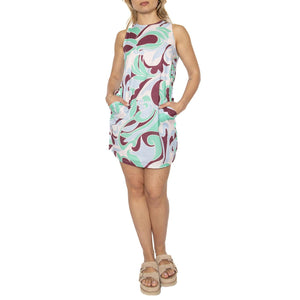 Vestido corto estampado Yarrow - Abito Donna Multicolore 51W/41205  WILD PONY 